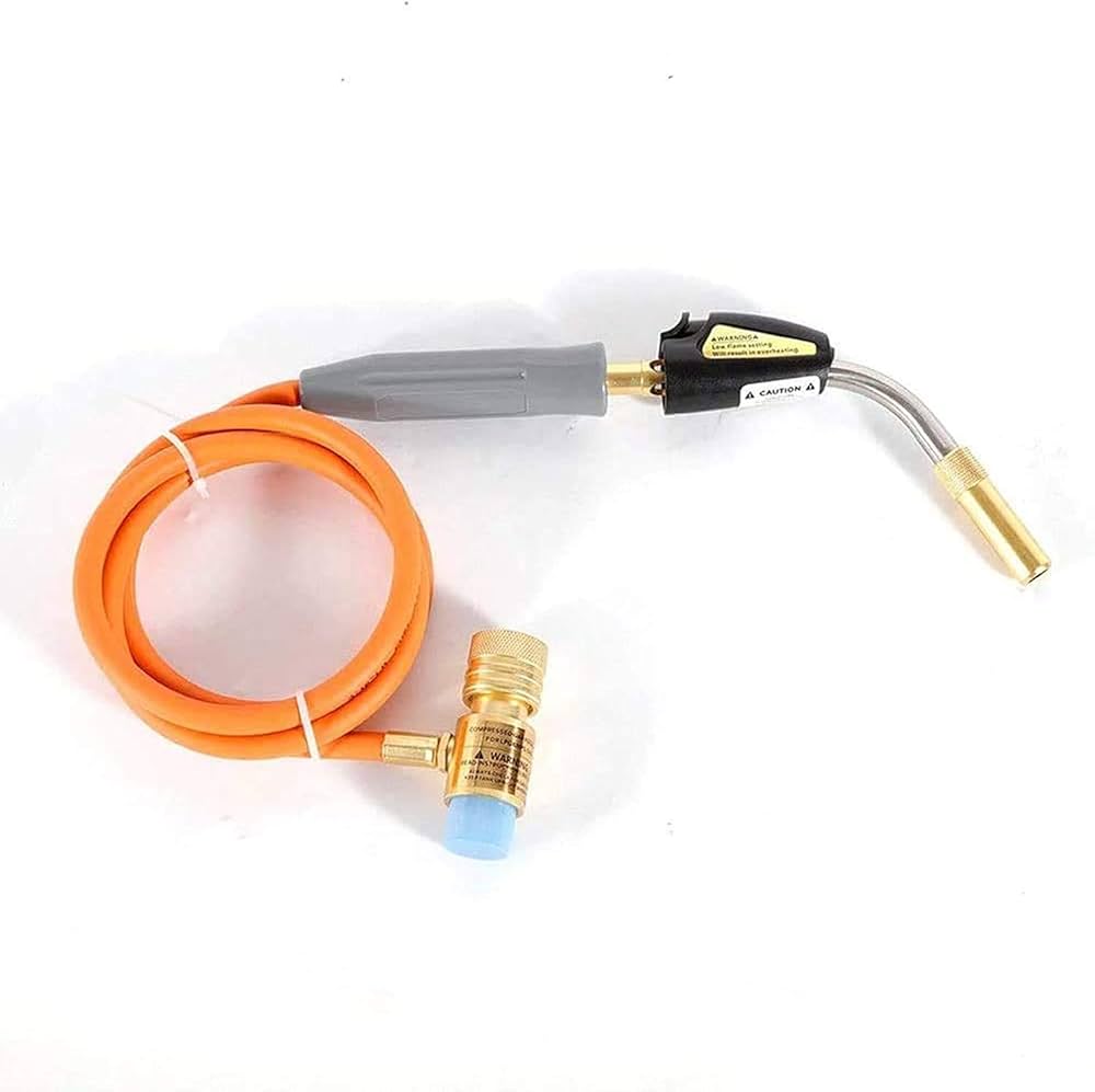 Royal Apex Hand Torch with 1.5m Hose, Torch Swirl, MAP-Pro/LPG, Self  Lighting, Gas Self Ignition Hosed Turbo Torch Regulator Brazing Soldering &  Welding, Plumbing Gun. : Amazon.ae: Tools & Home Improvement